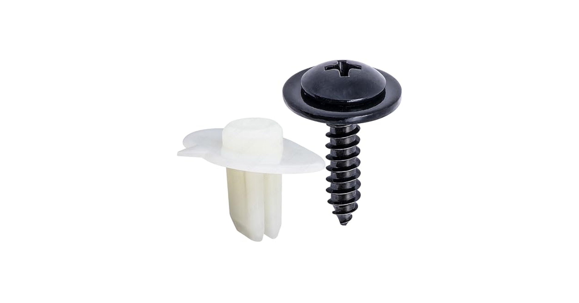 Amazon.com: Rexka 10 Sets Bumper Cover Grommet Tapping Screw